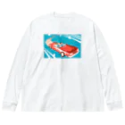 中島悠里 (yuri nakajima)のハイウェイスター Big Long Sleeve T-Shirt