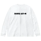 みらくるだっしゅ by HarikoChokanのSHARK GUY ビッグシルエットロングスリーブTシャツ