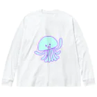 かしわざきのふわふわうちうぢんさん Big Long Sleeve T-Shirt