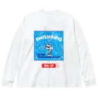 Big-T.jpのししゃもTシャツ02 Big Long Sleeve T-Shirt