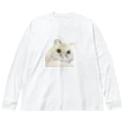 しろきののひょこっとうにちゃん Big Long Sleeve T-Shirt