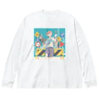 相転移スイッチの横断歩道 Big Long Sleeve T-Shirt