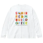 SUNDAYS GRAPHICSのりすカフェ2018 ビッグシルエットロングスリーブTシャツ