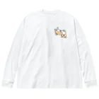 マイマイタケのころんと柴犬さん Big Long Sleeve T-Shirt