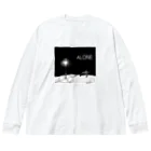 ANOTHER GLASSのALONE Big Long Sleeve T-Shirt