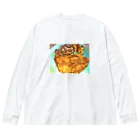 wosh1217のカリカリチキンソテー Big Long Sleeve T-Shirt