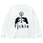 蜜ʕ•ﻌ•✻のtickleグッズ ビッグシルエットロングスリーブTシャツ