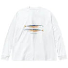 のぐちさきの-SANMA- ビッグシルエットロングスリーブTシャツ