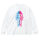 CXDXG POP SHOPのNN01 Big Long Sleeve T-Shirt