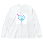 夜店のうれしいくらげくん Big Long Sleeve T-Shirt