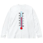 フォーヴァの温度計 ビッグシルエットロングスリーブTシャツ