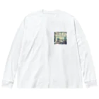 noitokeyoのアメ村の階段 Big Long Sleeve T-Shirt