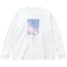 まふゆ村の夏の空　いちごシロップ🍓 Big Long Sleeve T-Shirt