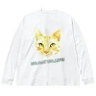 CYA-TO-RAのNO,CAT NO,LIFE! ビッグシルエットロングスリーブTシャツ