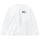 ちなこ☆動物にも愛をのNK(ネコ) Big Long Sleeve T-Shirt