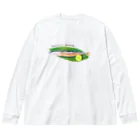 のぐちさきのサンマの塩焼き Big Long Sleeve T-Shirt