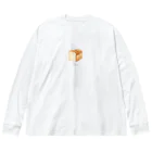 Nope_miniの食ぱん ビッグシルエットロングスリーブTシャツ