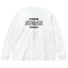 gemgemshopの甘党総裁 シュガーよしひで ビッグシルエットロングスリーブTシャツ