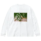 noitokeyoのアジサイとそれを見るための椅子 Big Long Sleeve T-Shirt