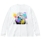 雄大と書いてゆうたショップのrainbowはLGBT Big Long Sleeve T-Shirt