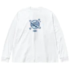 HYBS FOR MEのほっといて (青) Big Long Sleeve T-Shirt