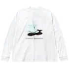 猫JCT.のCOFFEE BREAKER ビッグシルエットロングスリーブTシャツ