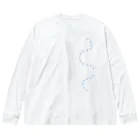 あほげー公式ショップsuzuri支店の【あほげー公式グッズ】あんにゅいな「あ」 Big Long Sleeve T-Shirt