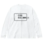 FUNNY JOKESのCSS完全に理解した ビッグシルエットロングスリーブTシャツ