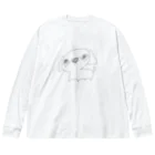 yonesan_pekのペキちゃん Big Long Sleeve T-Shirt