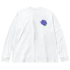 Lafs23のLafs23 公式グッズ「バラ」「薔薇」 ビッグシルエットロングスリーブTシャツ