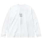 あんこのいらすとのクレヨンねこちゃん Big Long Sleeve T-Shirt