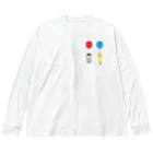 猫店長のお店～ペンギンの野望～の風船 Big Long Sleeve T-Shirt