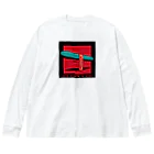 フタガミ ハルキミのZEPPELIN＆BACON Big Long Sleeve T-Shirt