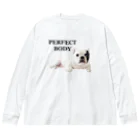 愛犬 コットンのPERFECT BODY ビッグシルエットロングスリーブTシャツ