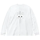 MoFのsurprise ねこ ビッグシルエットロングスリーブTシャツ