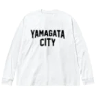 JIMOTO Wear Local Japanの山形市 YAMAGATA CITY ビッグシルエットロングスリーブTシャツ