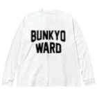 JIMOTO Wear Local Japanの文京区 BUNKYO WARD ビッグシルエットロングスリーブTシャツ