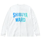 JIMOTO Wear Local Japanの渋谷区 SHIBUYA WARD Big Long Sleeve T-Shirt