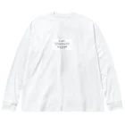 OIRAの洗濯表示みたいなやつ Big Long Sleeve T-Shirt