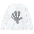 Corg by,のBig Hand Long T White ビッグシルエットロングスリーブTシャツ