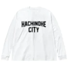 JIMOTOE Wear Local Japanの八戸市 HACHINOHE CITY ビッグシルエットロングスリーブTシャツ