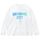 JIMOTO Wear Local Japanの八戸市 HACHINOHE CITY ビッグシルエットロングスリーブTシャツ