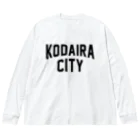 JIMOTOE Wear Local Japanの小平市 KODAIRA CITY ビッグシルエットロングスリーブTシャツ