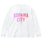 JIMOTO Wear Local Japanの小平市 KODAIRA CITY Big Long Sleeve T-Shirt