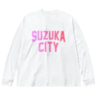 JIMOTOE Wear Local Japanの鈴鹿市 SUZUKA CITY Big Long Sleeve T-Shirt