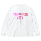 JIMOTO Wear Local Japanの山口市 YAMAGUCHI CITY ビッグシルエットロングスリーブTシャツ