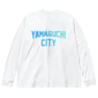 JIMOTO Wear Local Japanの山口市 YAMAGUCHI CITY Big Long Sleeve T-Shirt