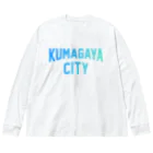 JIMOTOE Wear Local Japanの熊谷市 KUMAGAYA CITY ビッグシルエットロングスリーブTシャツ