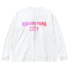 JIMOTO Wear Local Japanの流山市 NAGAREYAMA CITY ビッグシルエットロングスリーブTシャツ