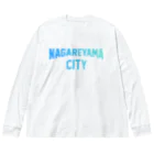 JIMOTOE Wear Local Japanの流山市 NAGAREYAMA CITY Big Long Sleeve T-Shirt